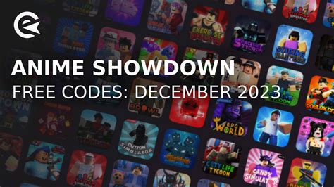 Anime Showdown Codes December 2023 - Roblox