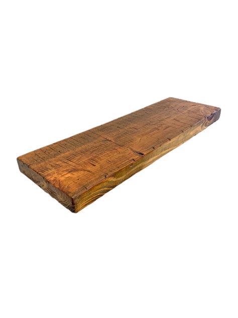Handmade Rustic Wood Reclaimed Shelf Board 7 14 X 1 12 Length 16
