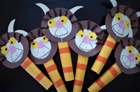 Where The Wild Things Are Preschool Arts And Crafts Storytime Crafts