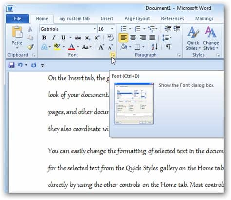 Microsoft word contains several tools that can make your text more beautiful with aesthetic fonts and subtle effects. Use Advanced Font Ligatures in Office 2010