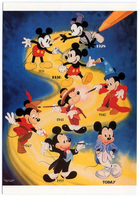 Mickey Mouse Through The Years Franmoff Flickr