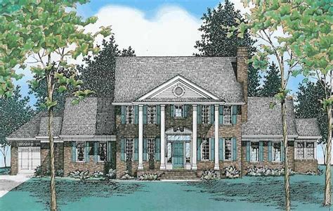 Neoclassical House Plan With 3802 Square Feet And 5 Bedroomss From