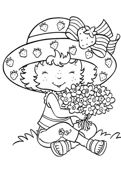 Free And Easy To Print Strawberry Shortcake Coloring Pages Tulamama