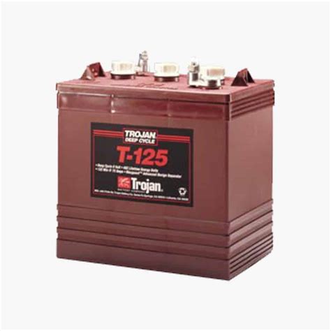T125 Trojan Deep Cycle Battery 6v 240ah Electroquest
