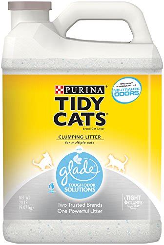 Fresh step lightweight clumping cat litter. Tidy Cats Glade Tough Odor Solutions Cat Litter Review