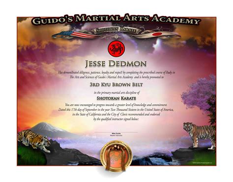 Make An Impact On Your Martial Arts Students With Awards Certificates