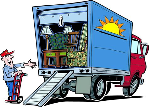 Moving Truck Clipart Clipart Best
