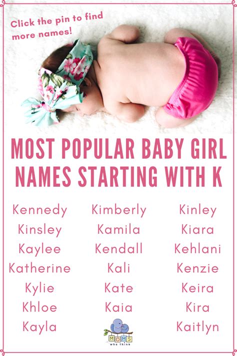 K Names For Baby Girls Baby Girl Names Unique Girl Names K Names Photos