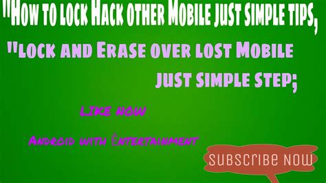 How To Lockerase Control Other Mobile Devices Or Over Lost Mobile Data
