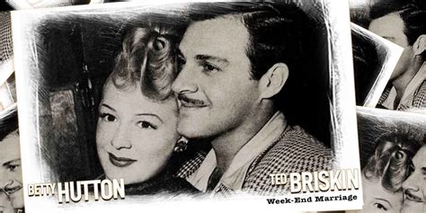 week end marriage—betty hutton and ted briskin vintage paparazzi