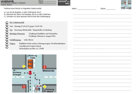 Eine art des formalen briefs ist zum beispiel der leserbrief. Aufsatz Deutsch Klasse 4 Grundschule | Catlux