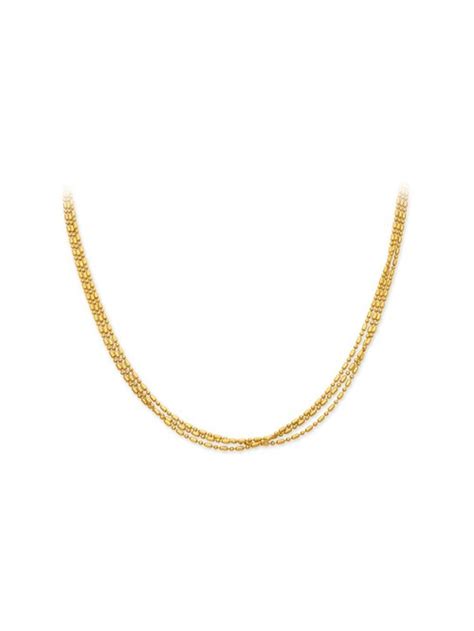 Buy Tanishq 22k Gold Chain For Women Online At Best Price Tata Cliq