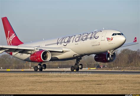 G Vsxy Virgin Atlantic Airbus A330 300 At Manchester Photo Id