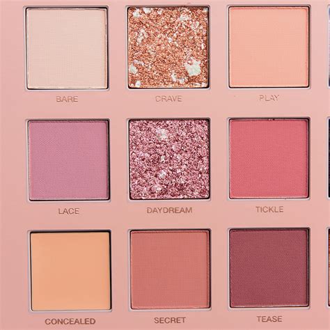 Huda Beauty New Nudes Eyeshadow Palette Swatches Fre Mantle Beautican