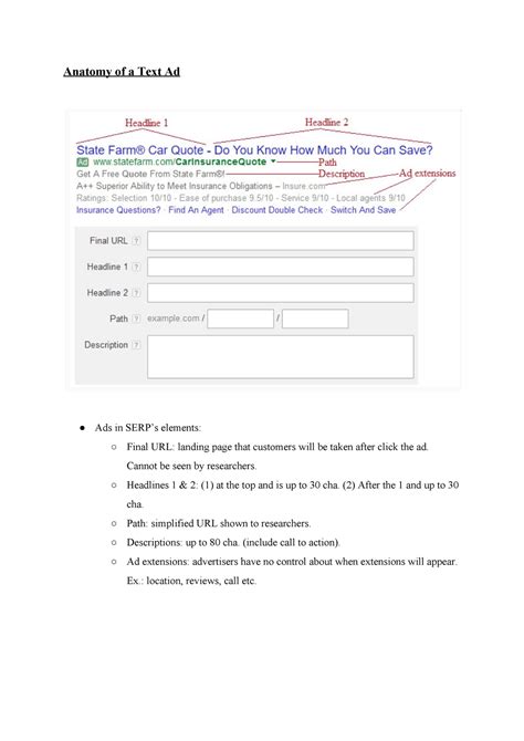 Promo. Strategy - SEM Ch. 5 - Anatomy of a Text Ad Ads in SERP’s