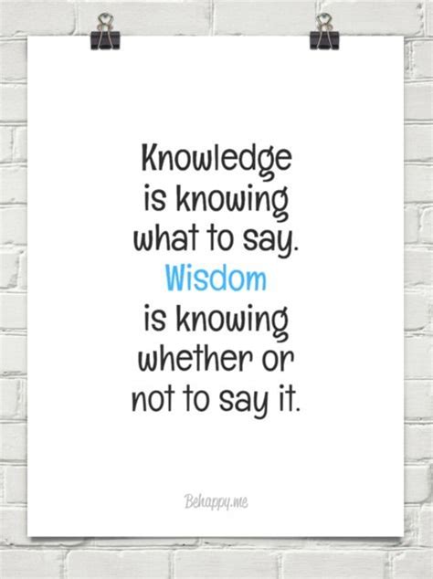 Knowledge Vs Wisdom Knowledge Quotes Life Quotes Motivational Quotes