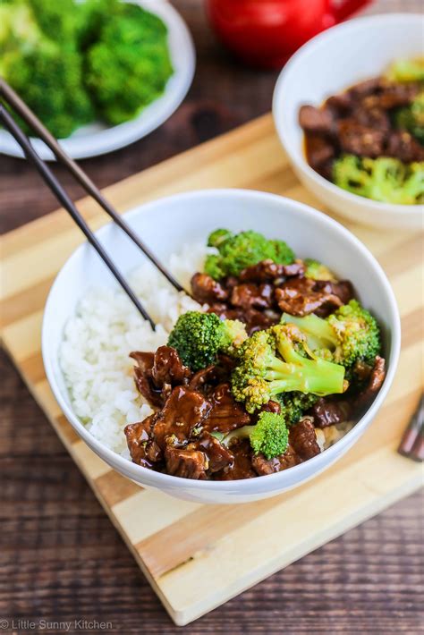 Slow Cooker Beef And Broccoli Little Sunny Kitchen