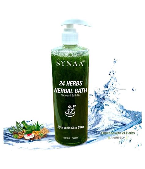 Synaa 24 Herbs Herbal Shower Gel 500 Ml Buy Synaa 24 Herbs Herbal