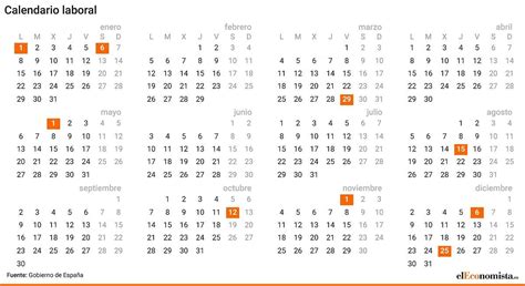 Calendario Laboral 2024 Consulta Todos Los Festivos Puentes Y Semana Santa