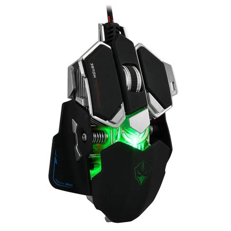 Luom G10 Gaming Mouse Mice 9 Buttons 4 Colors With Light Usb Wired
