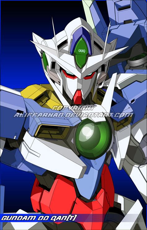 Gundam 00 Qant Full Color By Aliffarhan On Deviantart