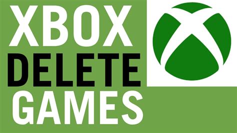 How To Uninstall Games On Xbox One Youtube