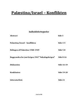 Konflikten mellan israeler och palestinier handlar i grunden om två folk som gör anspråk på samma landområden. Israel-Palestina konflikten - Studienett.no