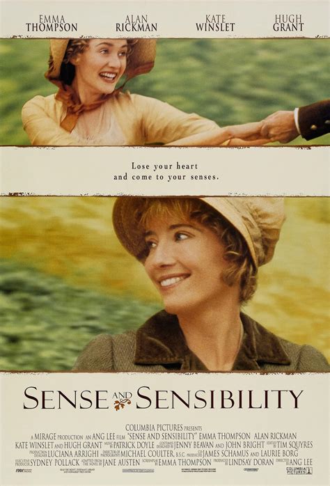 Sense And Sensibility 1995 Movie Poster Sticker Die Cut Etsy