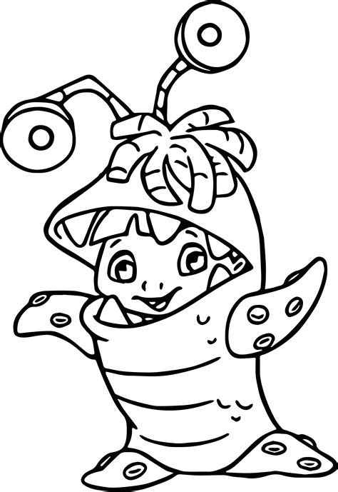 Click here for games and coloring pages from nibbles the book monster! Disney Monsters Inc Coloring Pages | Monster coloring ...