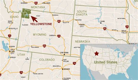 Where Is Yellowstone National Park Yellowstone Is In The United