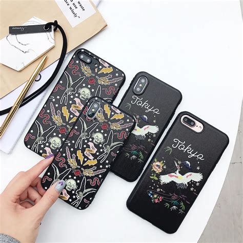 New Arrival Japanese Soft Fabric Phone Case For Iphone 7 7plus 6 6s