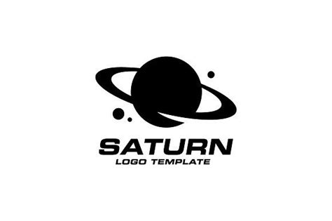 Saturn Planetary Symbol Planet Logo Logo Templates Logo Design