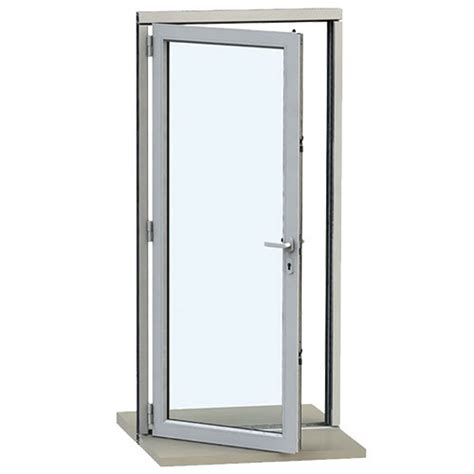 Aluminium Single Door Aluminum Section Door एल्यूमिनियम का दरवाजा