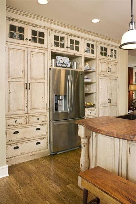 Pictures & ideas from hgtv | hgtv. 32 Kitchen Cabinets Around Refrigerator for more Storage Space