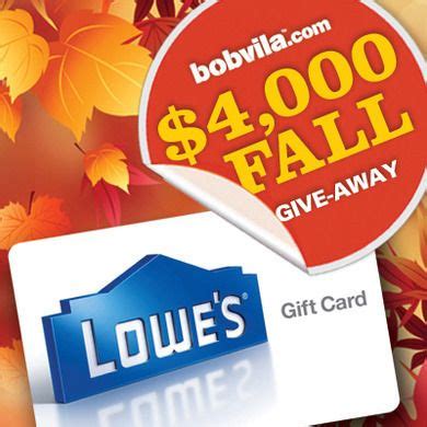 Depending on the gift card, you may also have the option of online redemption, in which case you can sell your gift card electronically without having to mail it in. Win a $1000 Lowe's Gift Card | Win gift card, Gift card ...