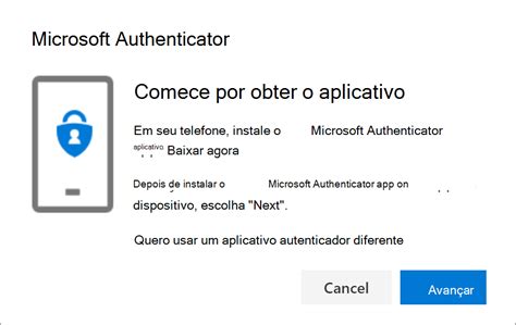 Configurar O Aplicativo Microsoft Authenticator Como Seu Método De