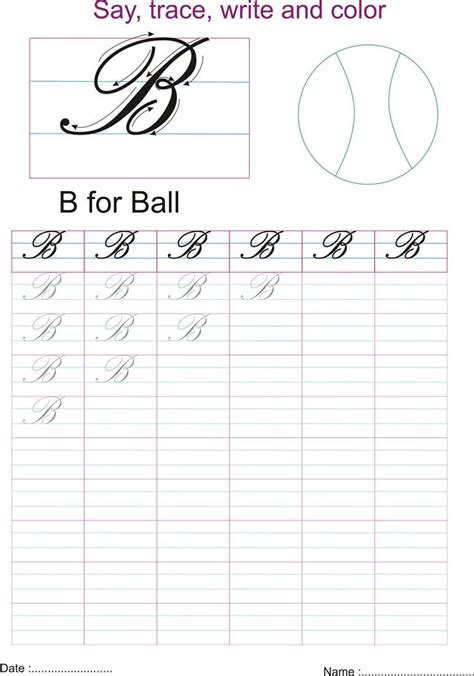 Maybe you would like to learn more about one of these? Capital Letter Cursive Writing Practice Worksheets ...