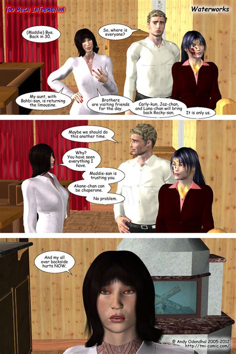 Waterworks Too Much Information An Online Comic
