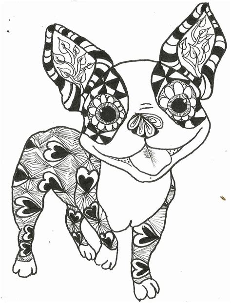 Colouring pages toddlers printable disney coloring pages to. Boston Terrier Coloring Pages to Print Unique Boston ...