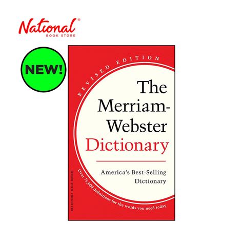 The Merriam Webster Dictionary 2022 Mass Market Reference Books