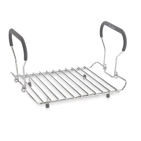 Real Simple Expandable Roasting Rack Real Simple Roasting Pans