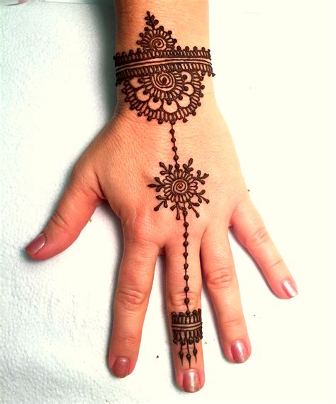 Best Jewelry Style Henna Design For Beginners Henna