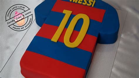 Kuss an kuchentv, gönnt euch: FC Barcelona Messi Trikot - Torte I Trikottorte I ...