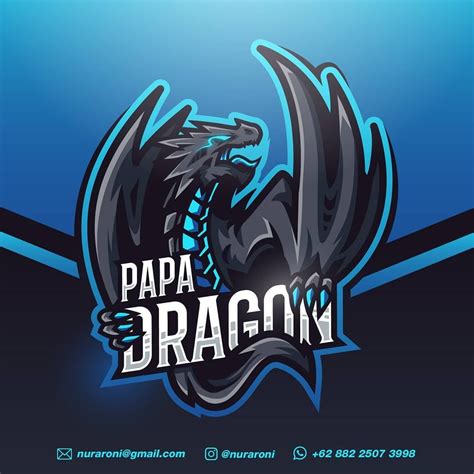 Dragon Mascot Logo Peace Logo Esports Logo Game Logo Design Youtube