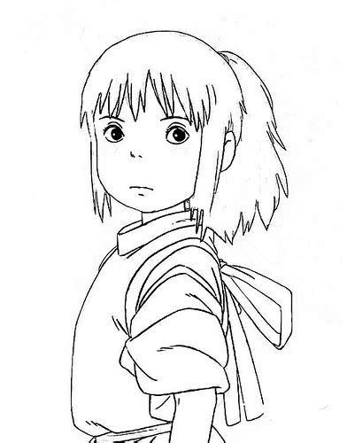 Chihiro Para Colorear Pinta Y Colorea Dibujos