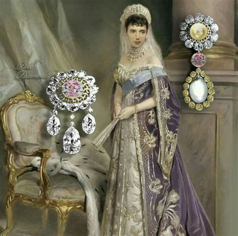 Empress Marie Feodorovna Of Russias Jewellery Al Jóias Da Coroa