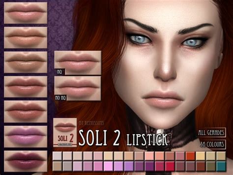 Soli Lipstick 2 By Remussirion At Tsr Sims 4 Updates