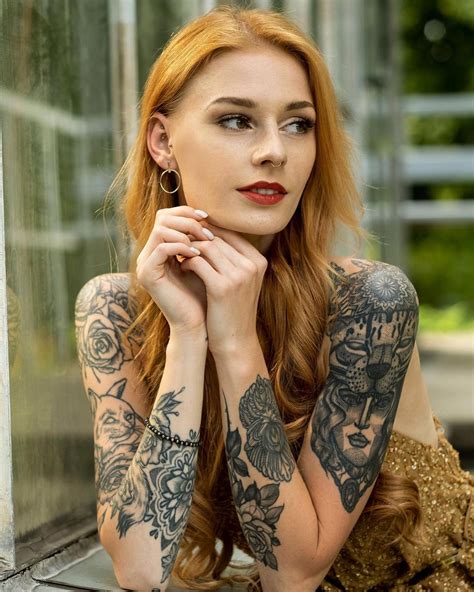 Tattooed Girls And Models On Twitter Model © Katepanth