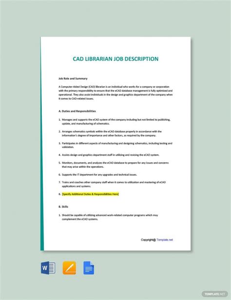Browse 1,250+ cover letter examples for any profession. CAD Librarian Cover Letter - Gotilo.org