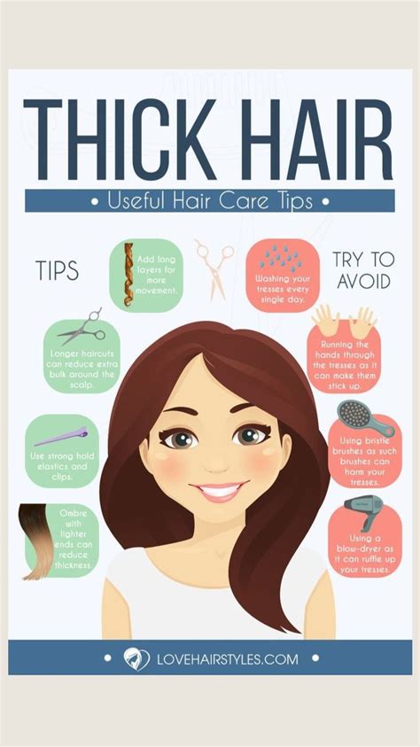 Ultimate Hair Care Tips For Thick Hairs Thick Hair Styles Tips